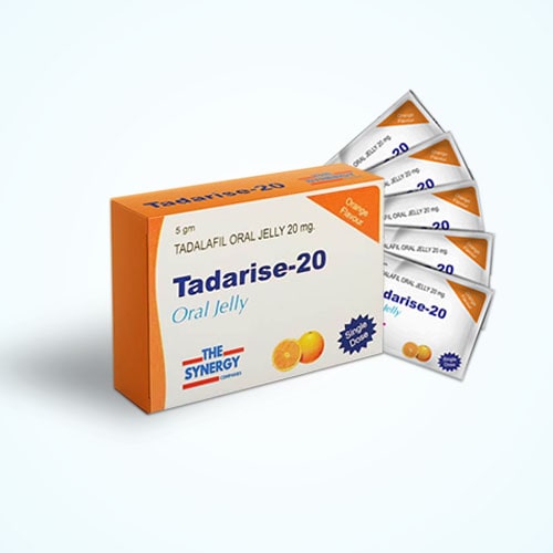 Tadarise Oral jelly 20 Mg